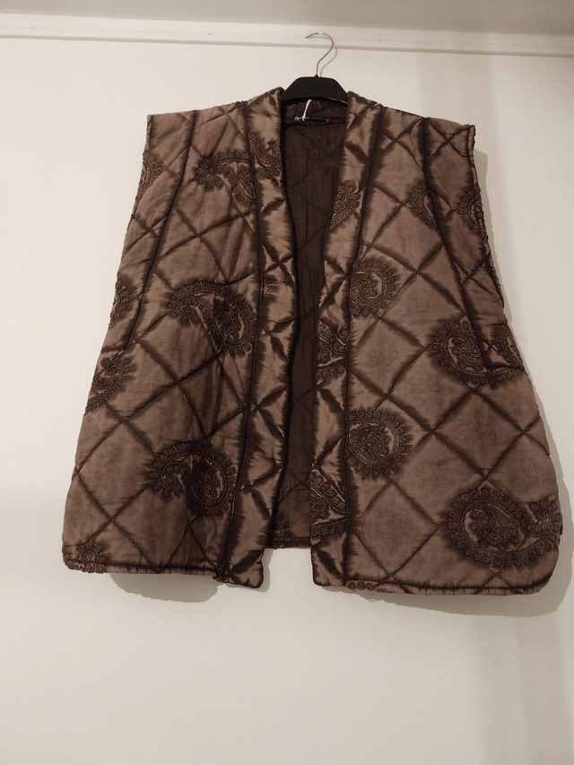 Gilet matelassé délavé sans manches