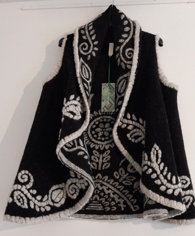 Poncho noir