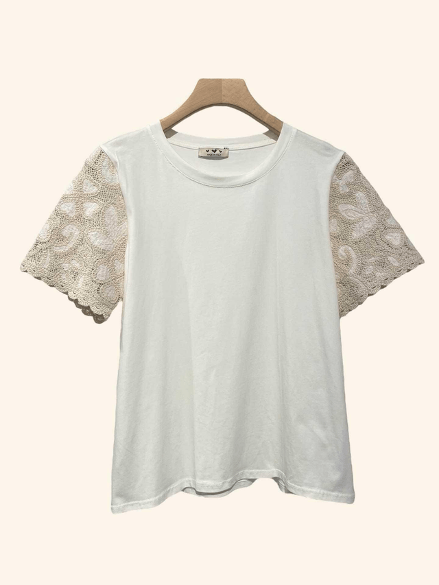 T-shirt Manche Courtes Brodé 