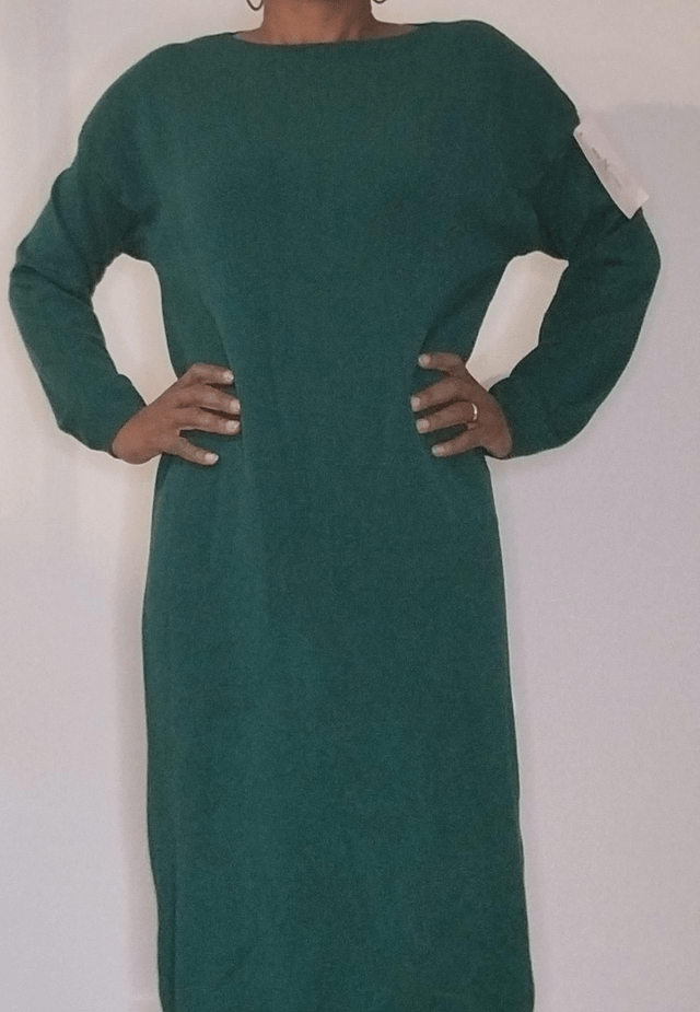Robe pull en maille 