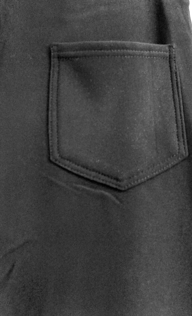 Legging noir effet Fête 