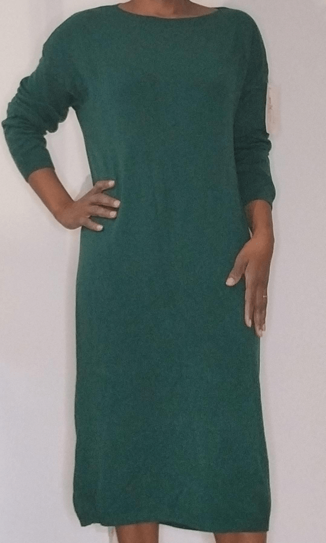 Robe pull en maille 
