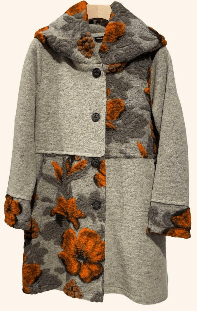 Manteau imprimé floral