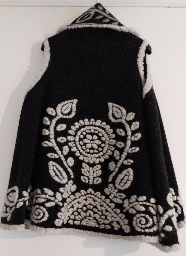 Poncho noir