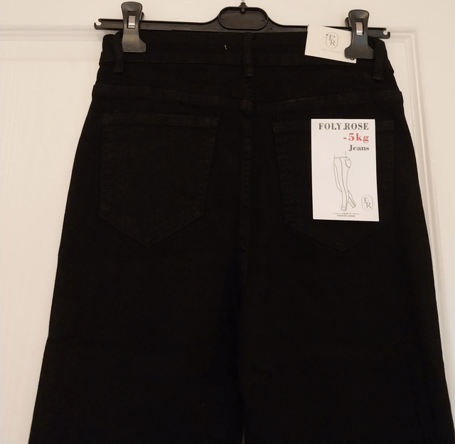 Jean extra long noir