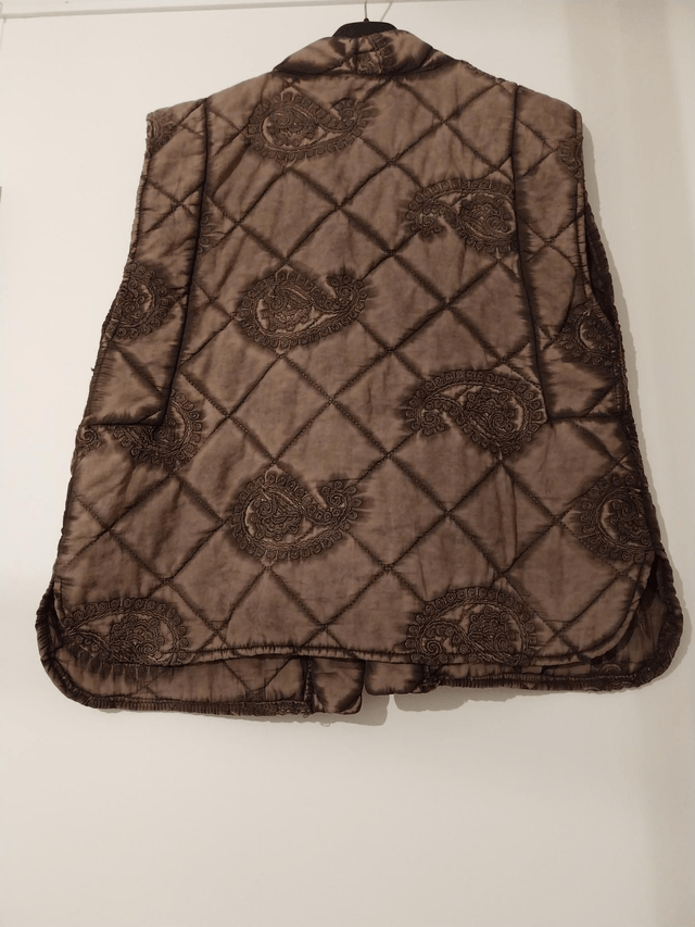 Gilet matelassé délavé sans manches