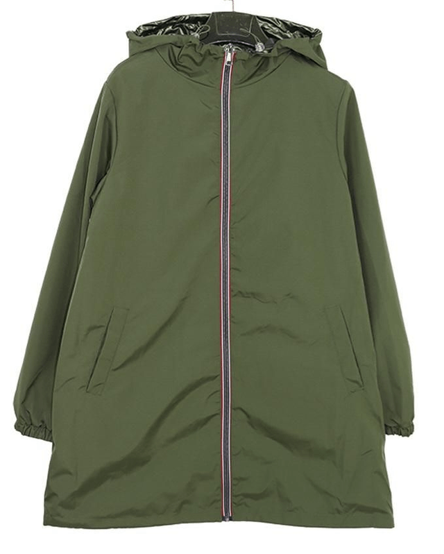 Imperméable réversible kaki 