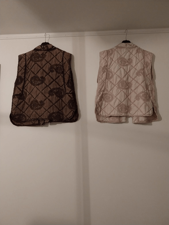 Gilet matelassé délavé sans manches