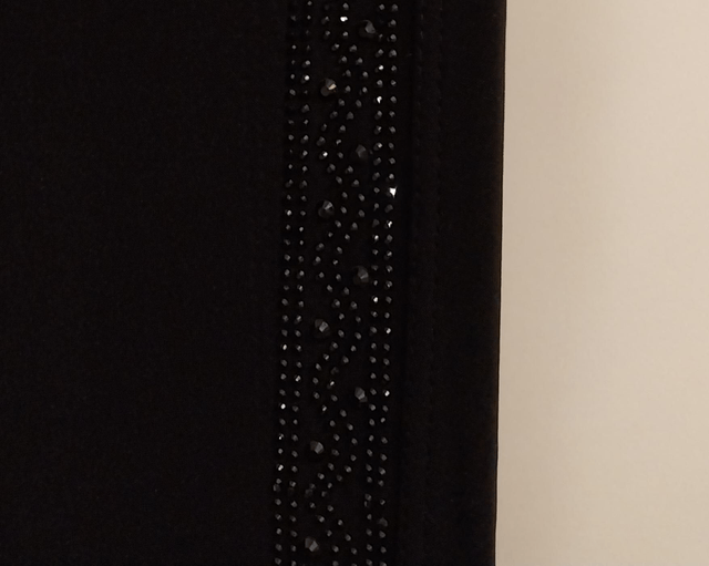 Legging noir effet Fête 