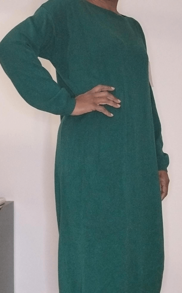 Robe pull en maille 