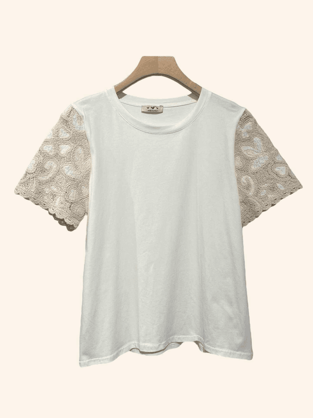 T-shirt Manche Courtes Brodé 
