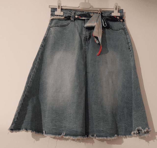 Jupe jean